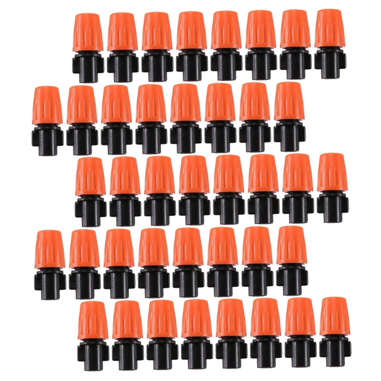 Gatuida 5 Set Ugelli Nebulizzatori Per Irrigazione Ugelli Sprinkler Regolabili Per Raffreddamento E Irrigazione Compatibili Con Sistemi 40 Pezzi*5