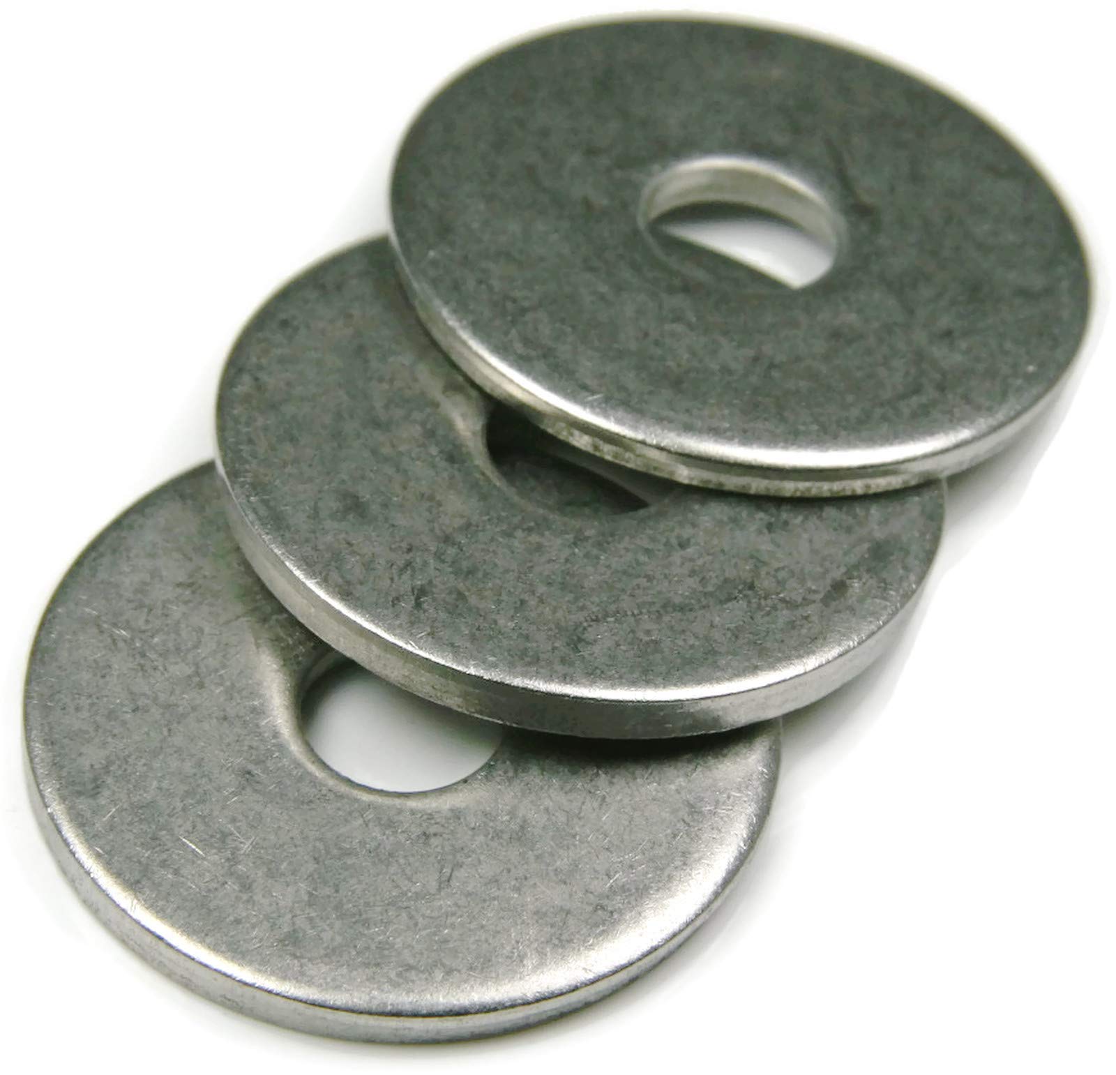 Extra Thick Fender Washers 18-8 Stainless Steel Washers - Pack of 25 Pieces (3/8