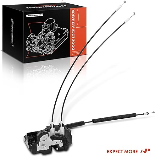 Miniatura 8 de A-Premium Actuador de bloqueo de puerta compatible con vehículos Nissan, Versa 2007-2013 Hatchback, sedán 2007-2010, lado trasero derecho del