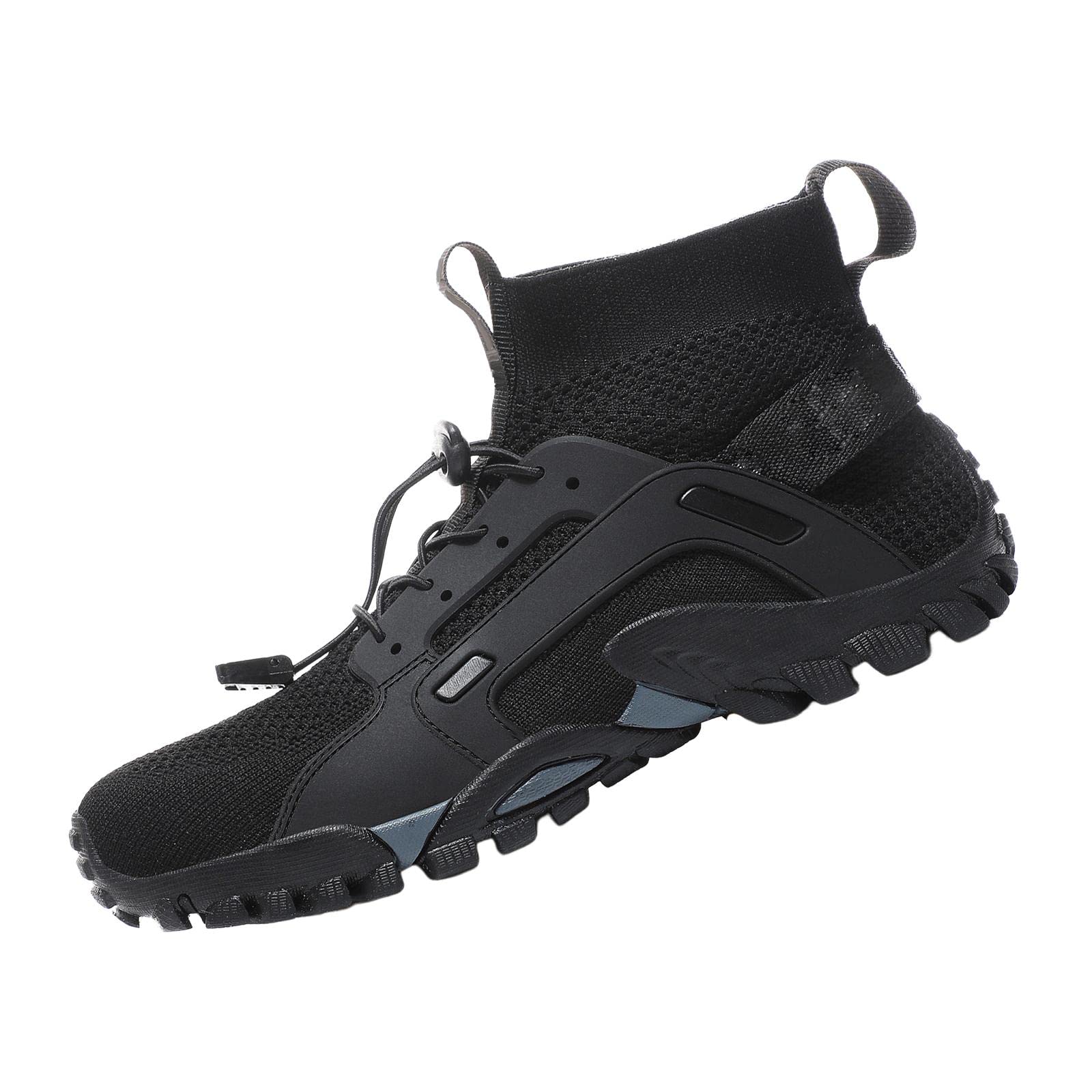 Lyla Water Shoes Sneakers Lightweight Hiking Shoes for Outdoor Trekking Casual 44Yard Black