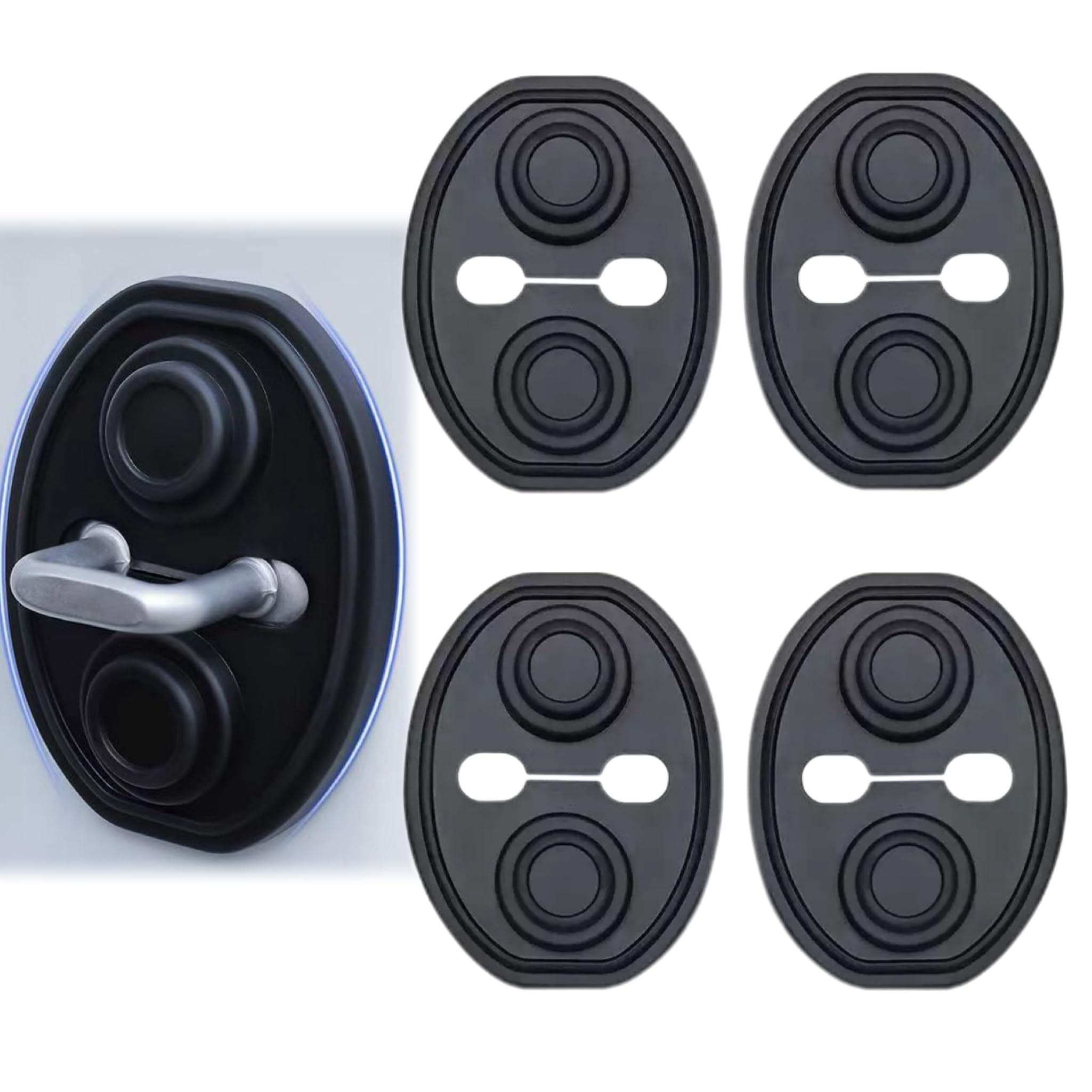 QIZUN Car Door Lock Cover for Audi A5 S5 B10 FU Limousine et Avant 2024