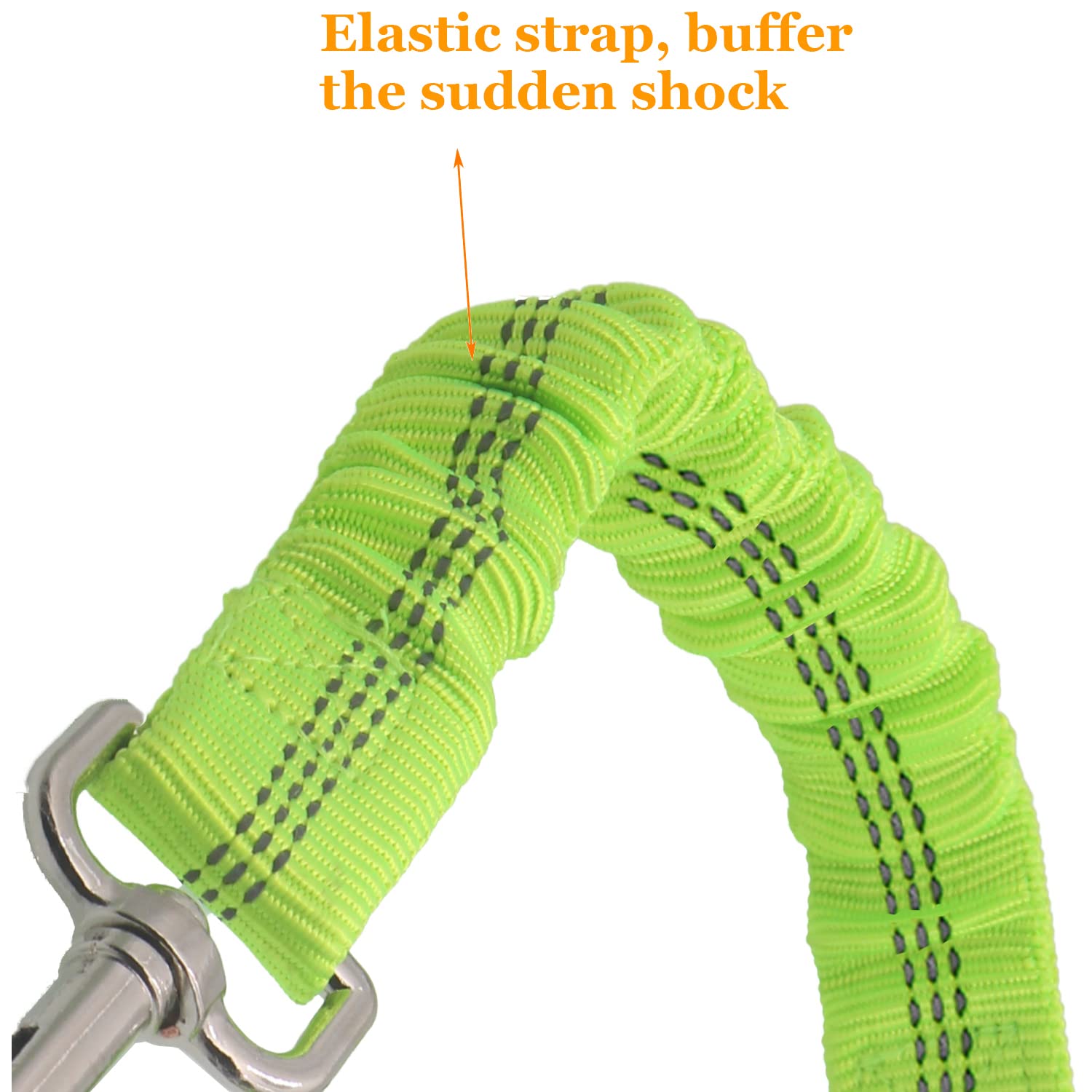 Xundefeng 2x Green Dog Seat Belts for Cars UK Dog Car Harness Seat Belt Dogs Seatbelt Clip Lead, 2 Pieces - Image 3