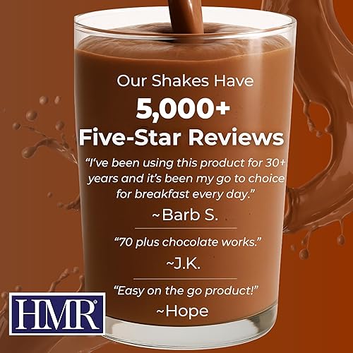 Miniatura 4 de HMR 70 Plus Shake & Pudding Mix Meal Replacement Powder Lactose-Free 15g Protein Easy to Make Low Calorie (7.35 Ounce (Pack of 1)