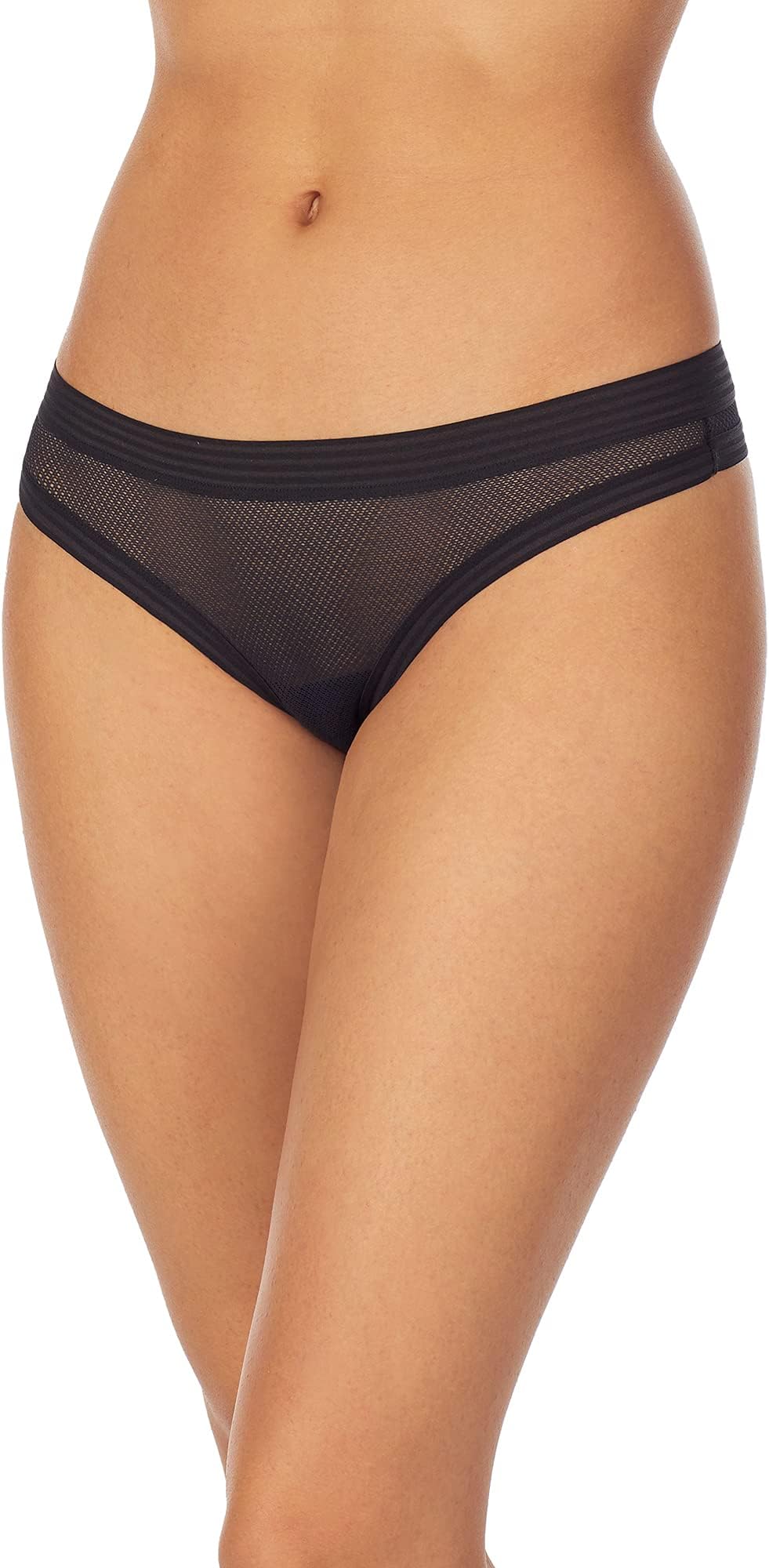DKNYWomen's Sheer Stripe Thong