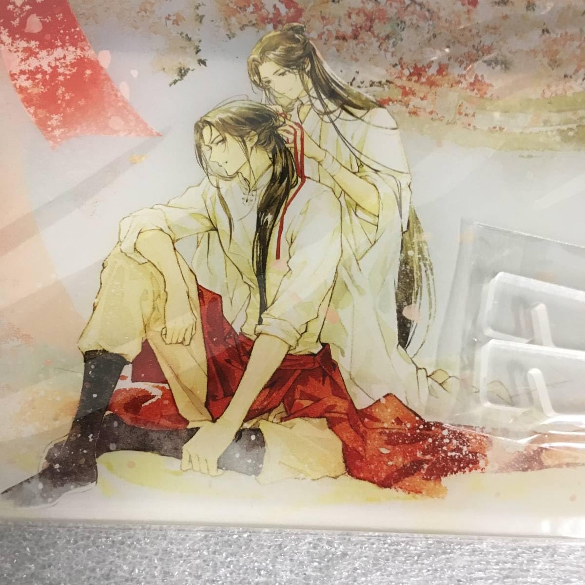 Amazon.co.jp: 天官賜福 謝憐 三郎 習字怡情 晨起束髪 アクリル複製