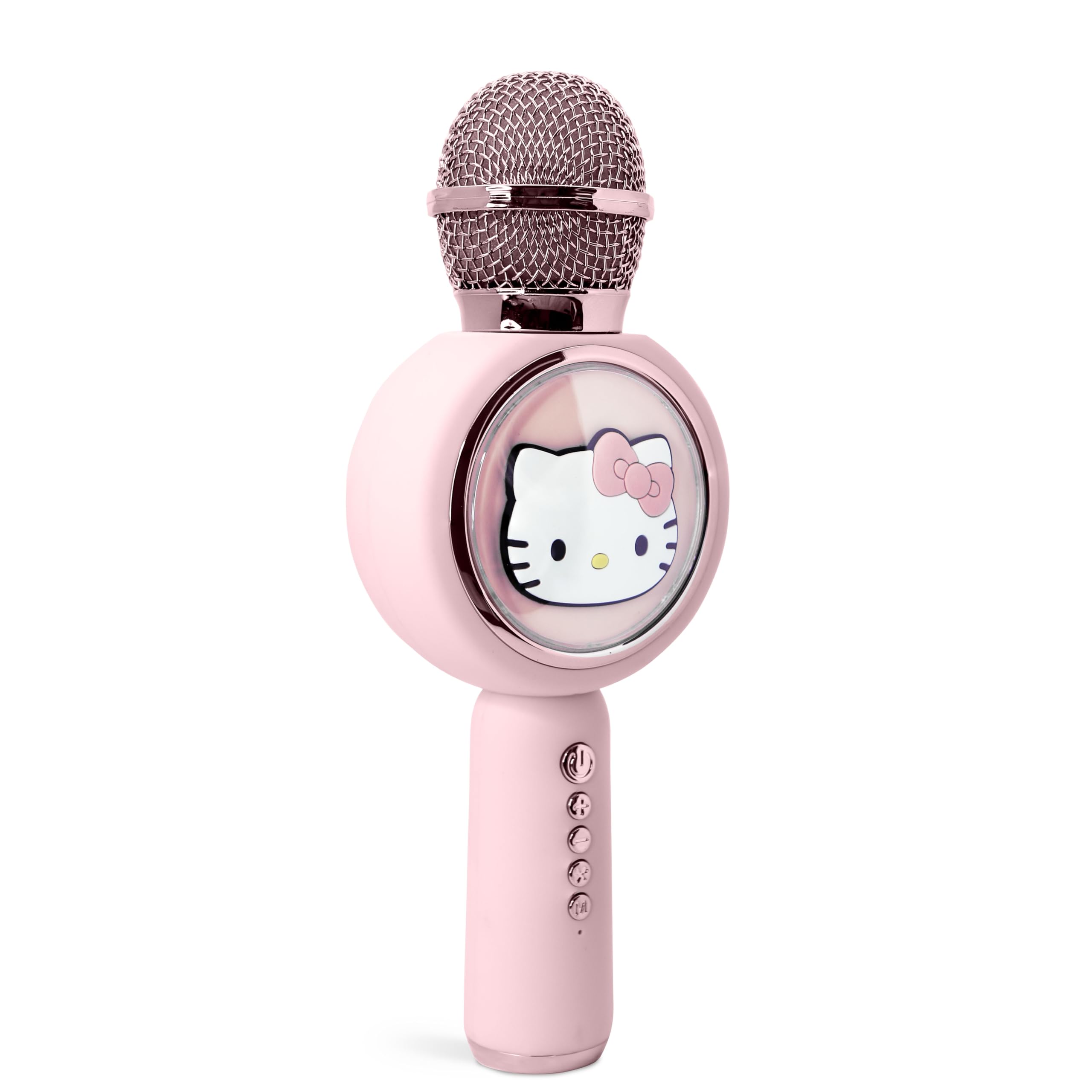 Hello Kitty Karaoke-Mikrofon mit kabellosem Lautsprecher und LED-Leuchten:  Amazon.de: Musikinstrumente & DJ-Equipment