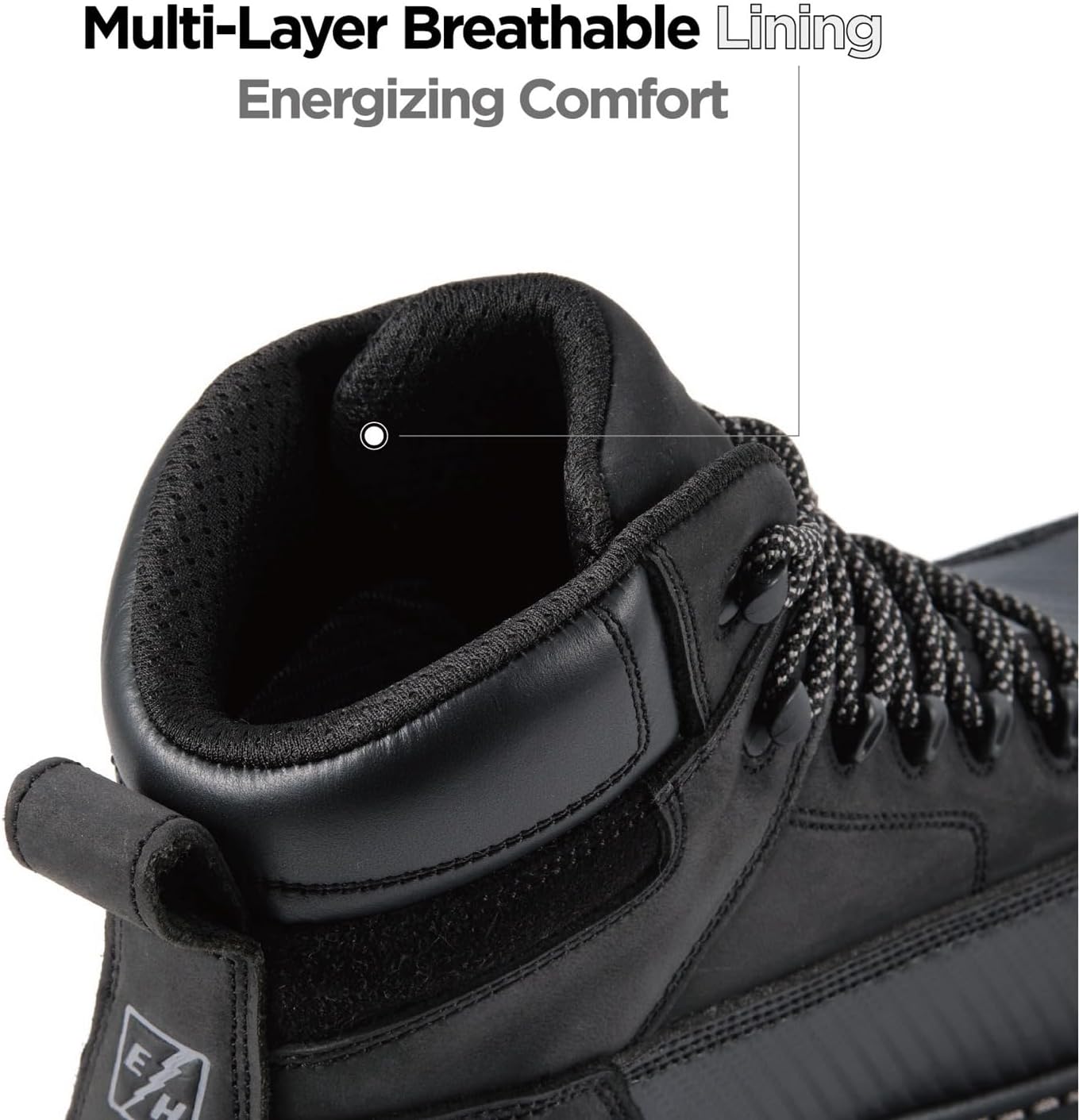 SUREWAY Men's 6" Soft/Composite Toe Heavy Duty Waterproof Work Boot GoodyearWelt Oil/Slip Resistant Dual-Density Comfortable Outsole Crazy Horse Leather EH Construction Industrial Safety Work Boots - Image 7