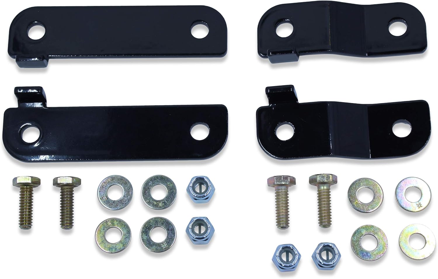 Front & Rear Brake Line Relocation Brackets compatible with