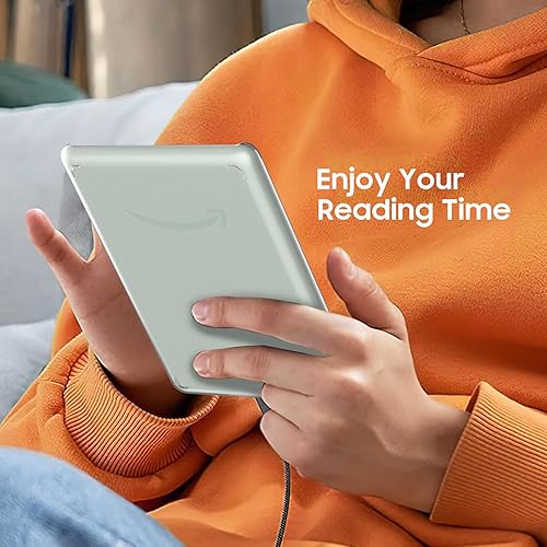 Miniatura 167 de MoKo Funda para Kindle Paperwhite de 6.8" (11ª generación-2021) y Kindle Paperwhite Signature Edition, ultra transparente, suave, flexible, Negro