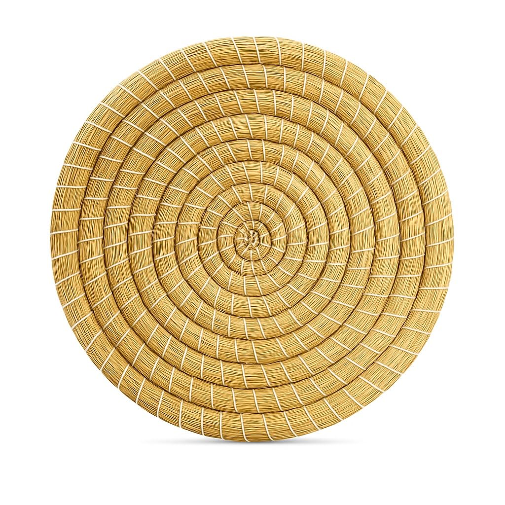 Cible ronde en paille 80 cm x 12 cm Delux Nature