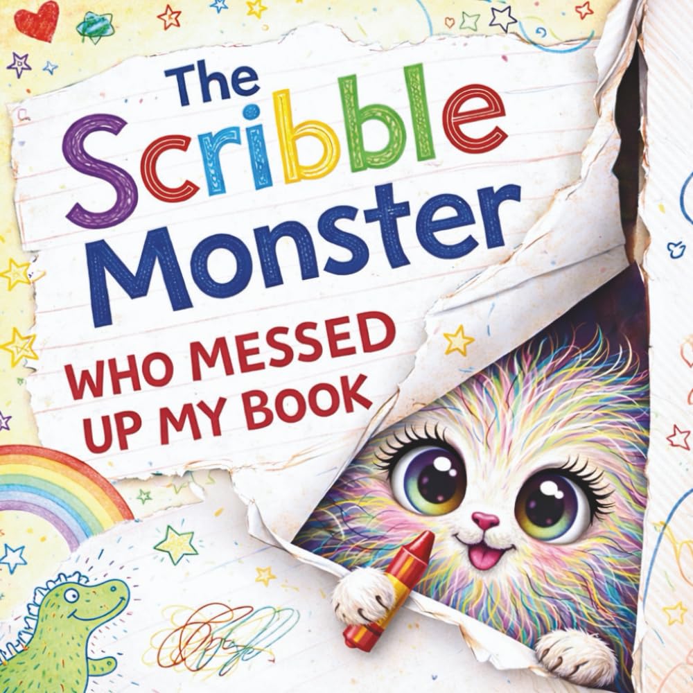 The Scribble Monster: Who Messed Up My Book (Between The Pages)