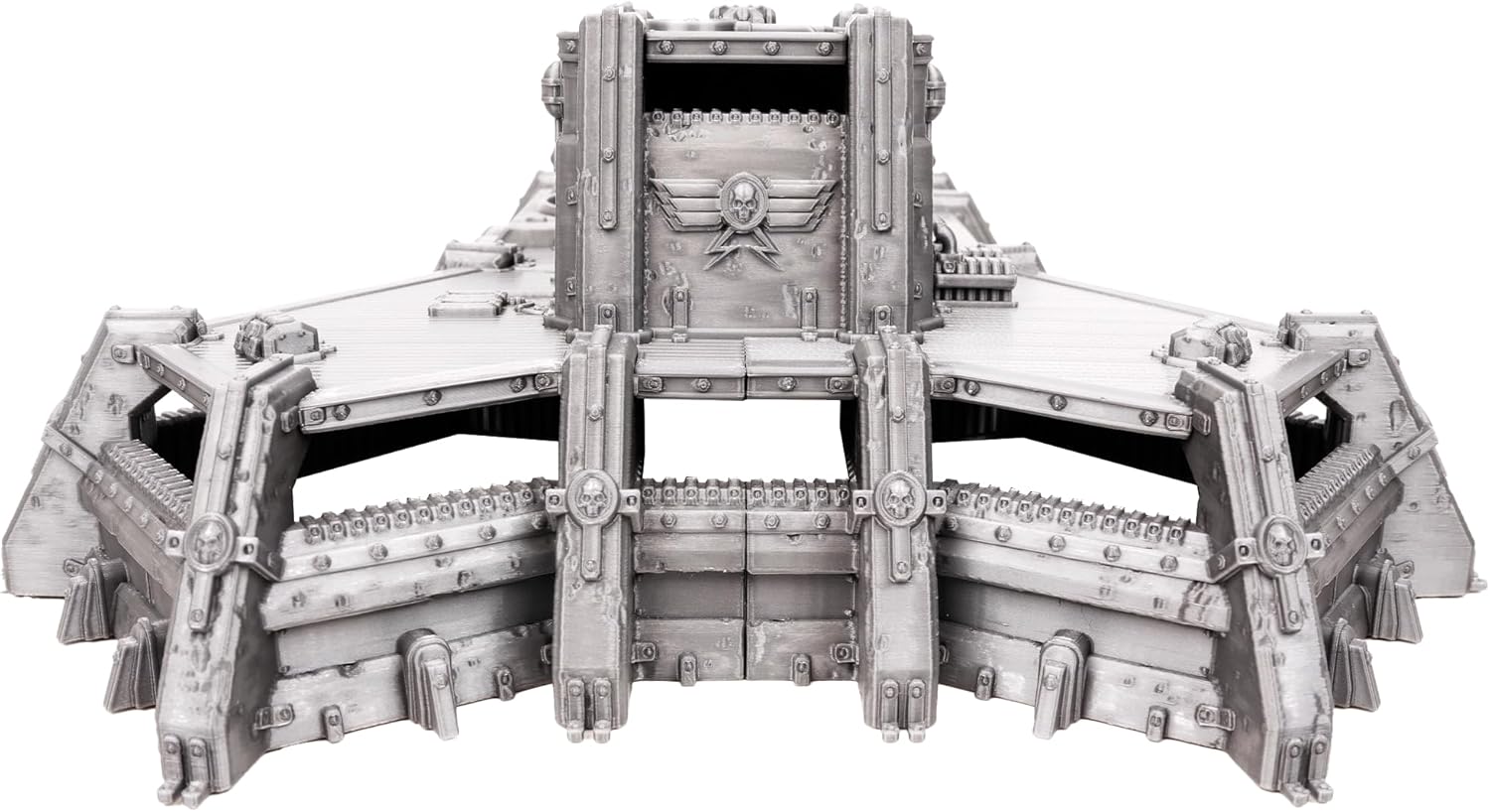 Tabletop Terrain Grimdark Field Command HQ by War Scenery for Wargames and RPGs 28mm 32mm Miniatures