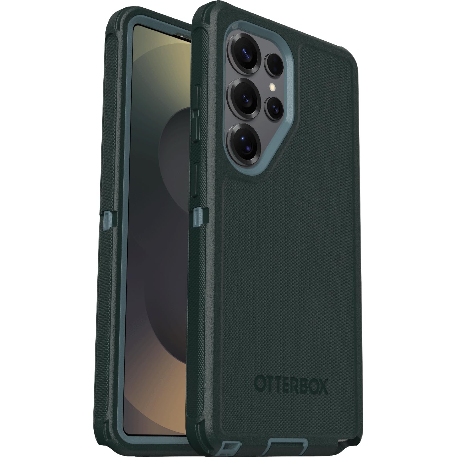 OtterBox Defender Case for Samsung Galaxy S25 Ultra, Shockproof, Drop Proof, Ultra-Rugged, Protective Case, 7x Tested to Military Standard, Green