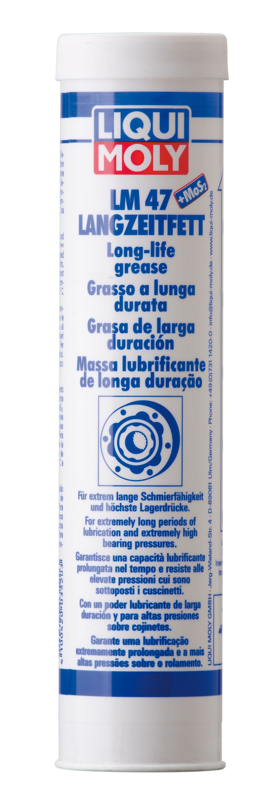 ‎Liqui Moly 12x 3520 LM 47 Langzeitfett + MoS2 400 g