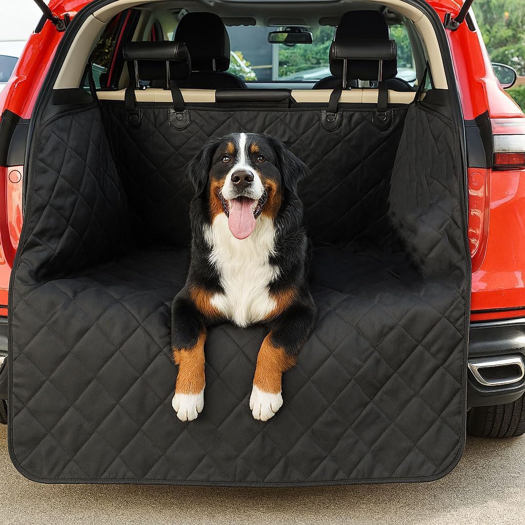 Funda Maletero Coche Perro para GMC Envoy | Impermeable Antideslizante Funda Perro Maletero Protector Accesorio Viaje,D