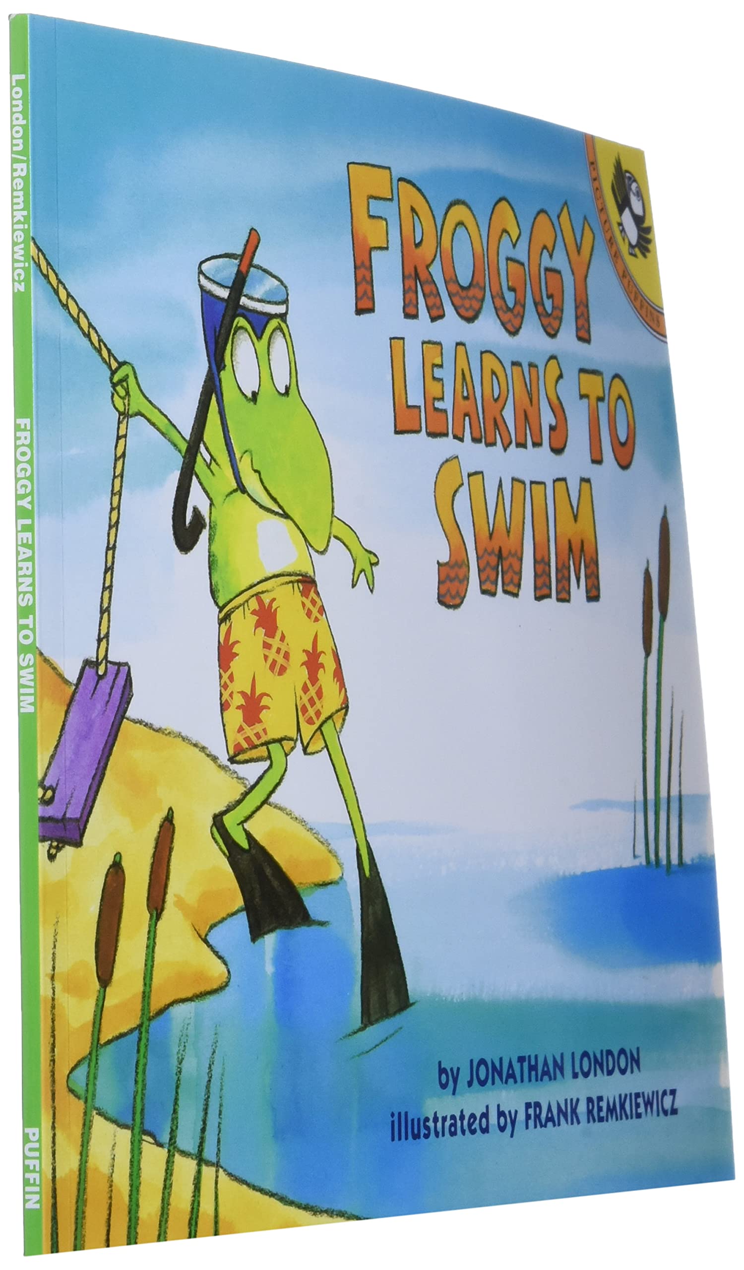 Froggy Learns to Swim [Paperback] London, Jonathan and Remkiewicz, Frank - PT01