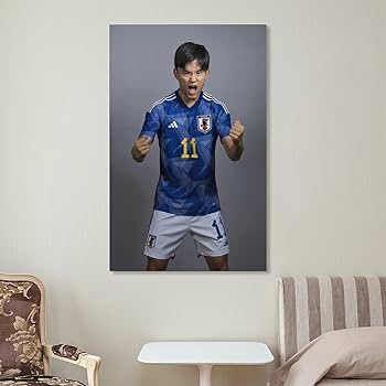 【はやと様連絡専用、新品 No 692】 ポップアートパネル 久保建英 サッカー Amazon.co.jp: Famous Popart Gallery Takehusa Kubo 久保建英