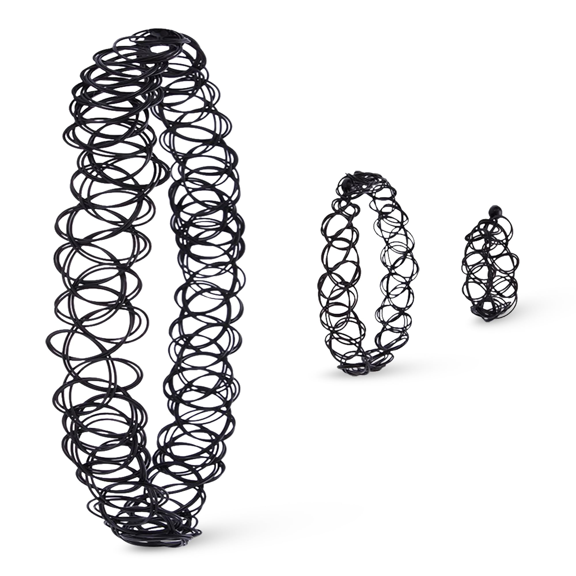 90s Choker Necklace Kit, Elastic Stretchable Chokers, Vintage Tattoo Choker Set, Retro Gothic Chain Jewellery Pack for Women &, 90s Fashion Accessory