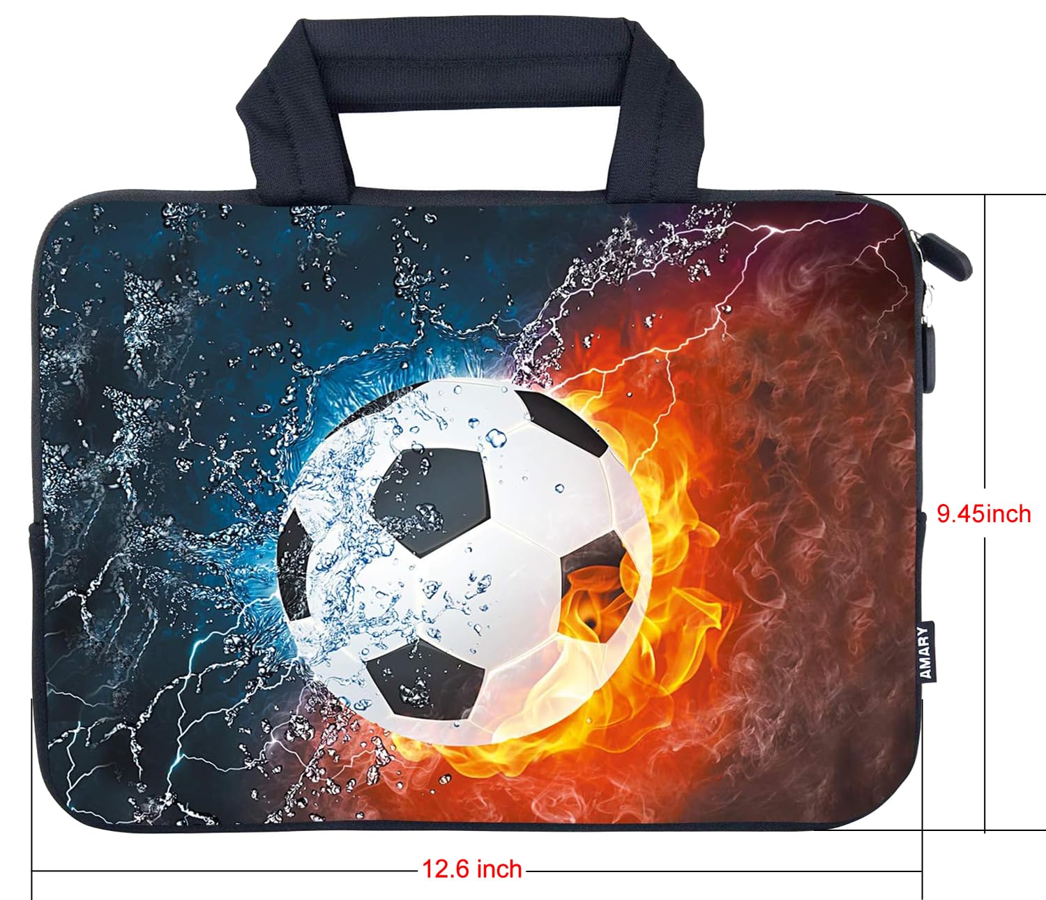 AMARY - Funda de neopreno para portátil de 11,6", 12,1 y 12,5 pulgadas, compatible con Apple MacBook Air HP DELL Lenovo Asus Samsung