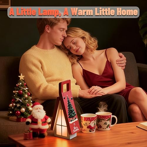 Miniatura 4 de Luz nocturna para niños, lámparas de noche para mesita de noche, lámparas de mesa inalámbricas recargables de casa de ensueño, lámpara de escritorio