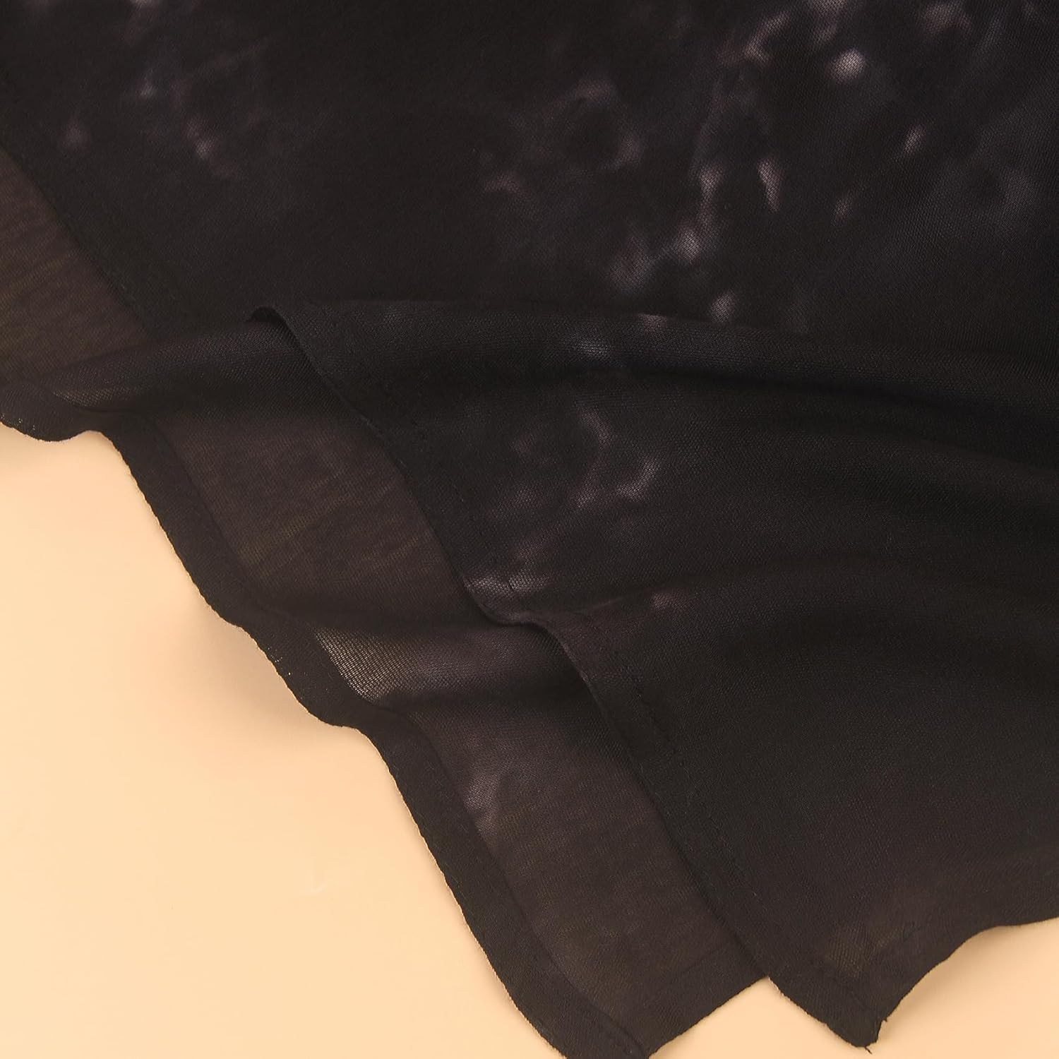 Tie Dye Printed Hijab Soft Premium Viscose Cotton Modal Scarf Muslim Turban Abaya Accesorries Women Elegant Shawl - Image 5