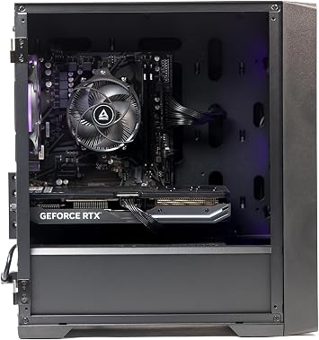 GTR Gaming PC | Ryzen 5 5500 | RTX 5050 8GB | 16GB DDR4 3600MHz RAM | 1TB NVMe SSD | 650W PSU | Windows 11 | Wi-Fi - ARGB Case