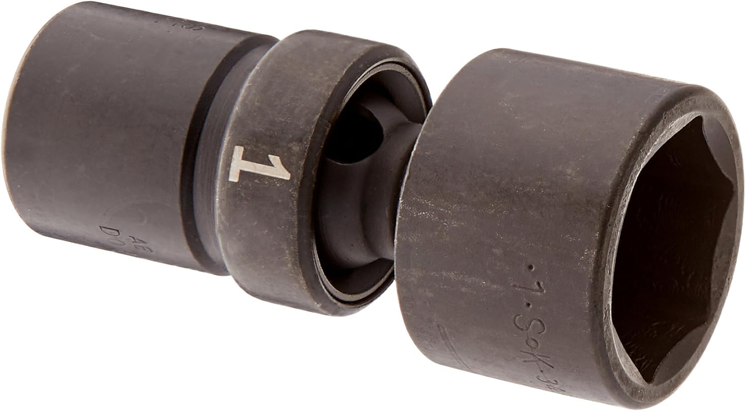 SK Tools USA 1/2" Drive, 1", 6 Point, Standard, Swivel Impact Socket | 34332