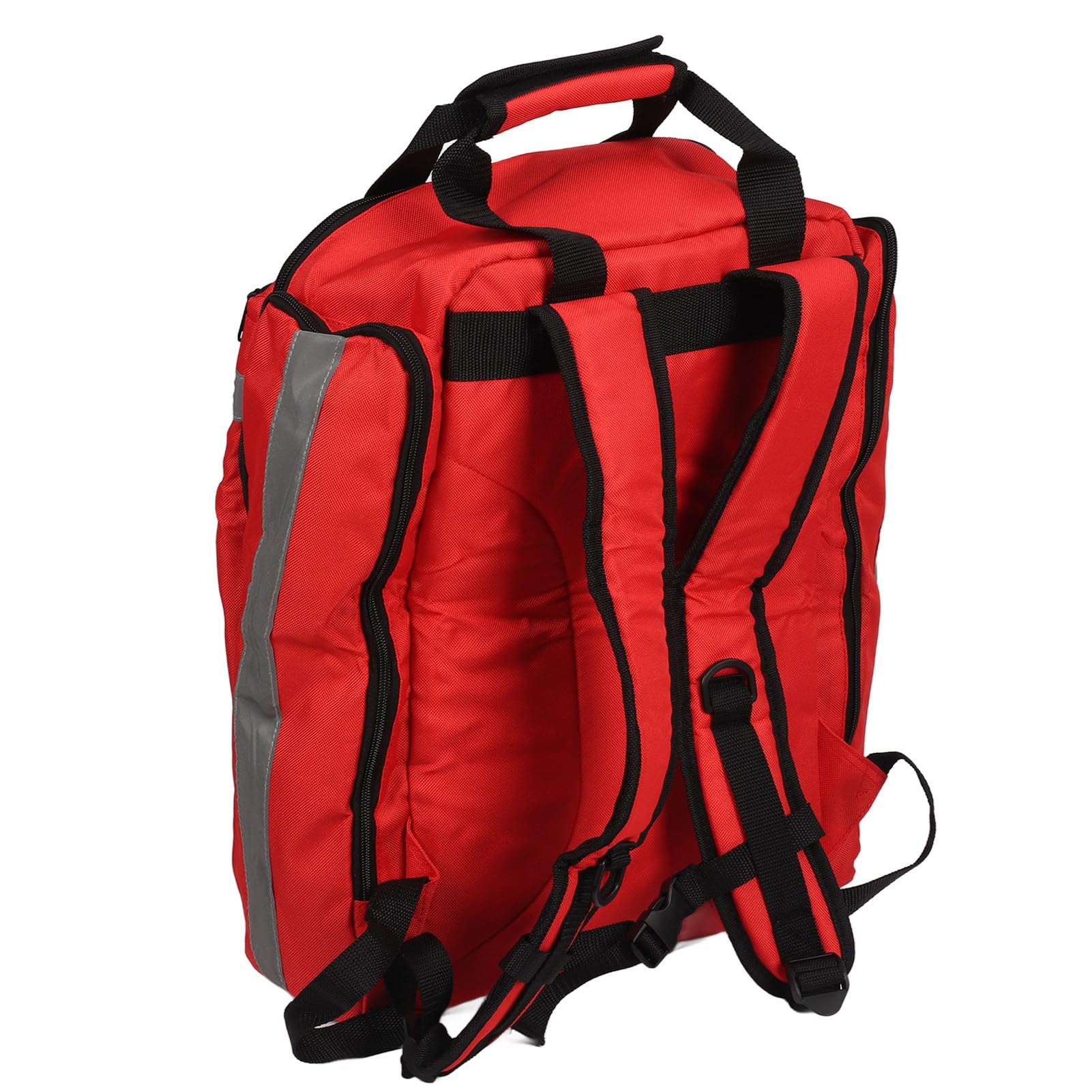 Tyenaza Bolsa De Emergencia para Exteriores, Bolsa De Primeros Auxilios con Rayas Reflectantes De Tela Oxford 600DPU para Acampar, Senderismo Y Coche