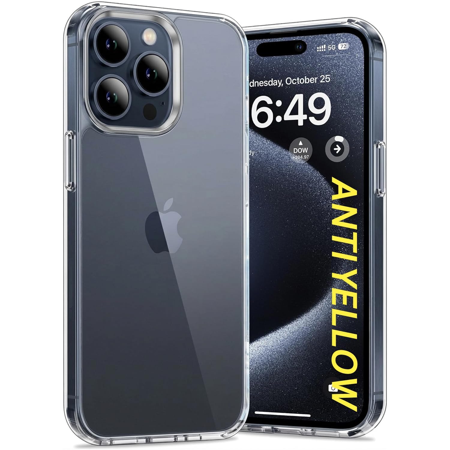 DIZORO® Crystal Clear Compatible with iPhone 18 Pro / 17 Pro Case with Anti-Yellow Shockproof Transparent Cover — Amazon image 25