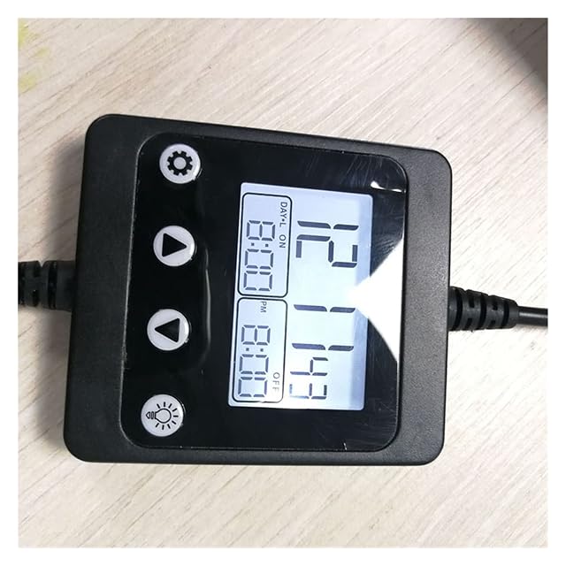 Foto 5 de 6 de YMKFGUPKRG LED Controlador de luz del Acuario Dimmer Modulador con LCD Mostrar Sistema de atenuación…