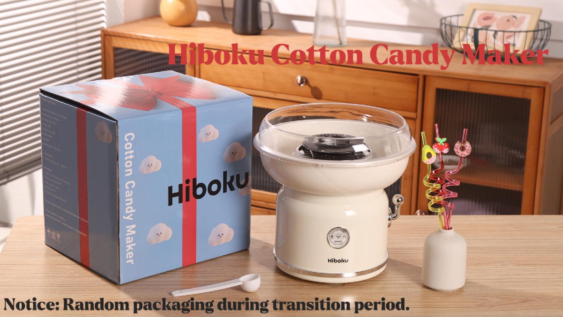 キッチン家電 COTTON  CANDY MAKER Hiboku JoySharing Cotton Candy Machine for Kids, Mini Electric