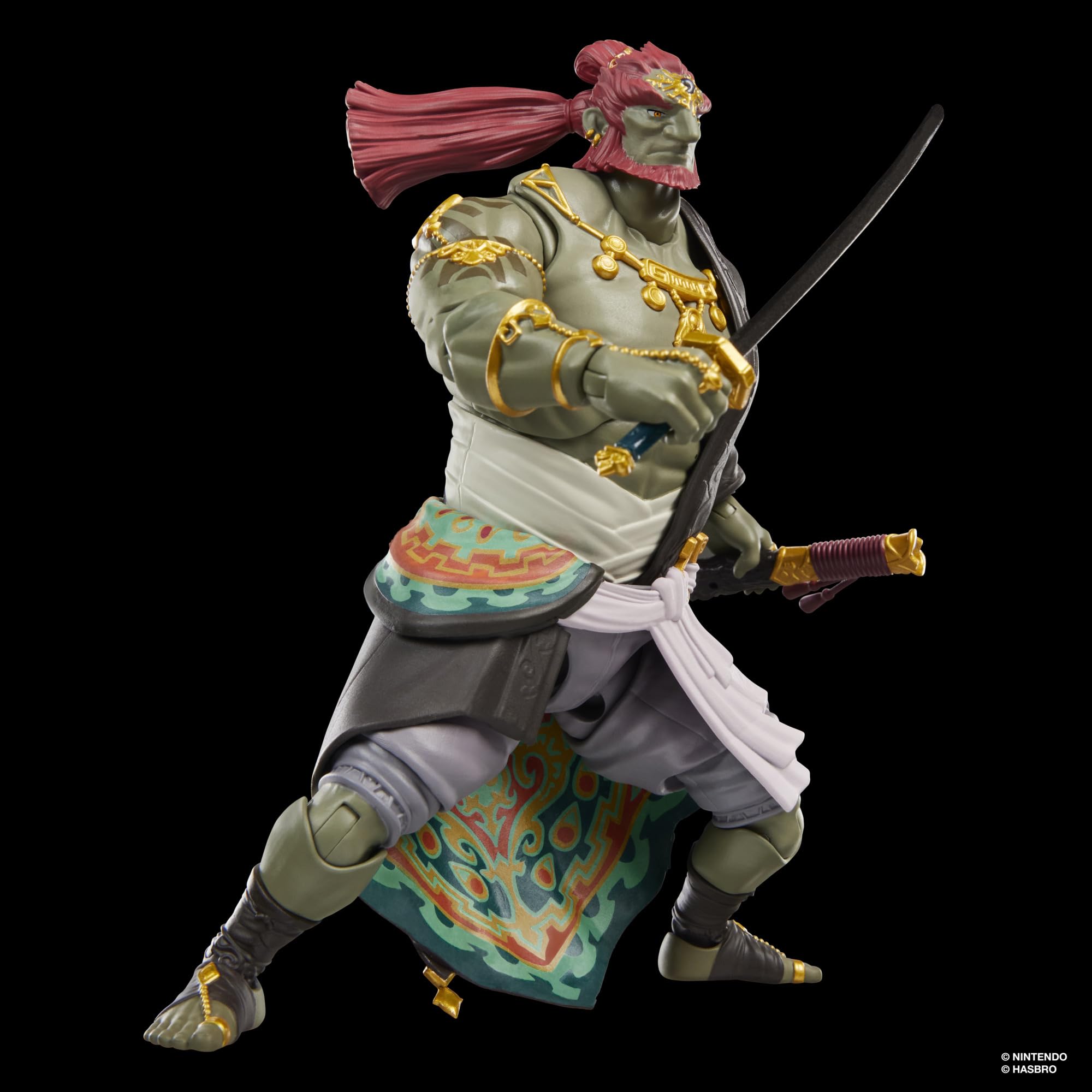The Legend Of Zelda: Heroes of Hyrule Ganondorf, Tears of the Kingdom, action figure da collezione deluxe da 15 cm