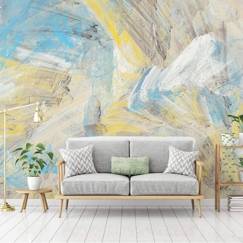 Papier peint 3D art abstrait moderne nordique de dimensions 350x245 cm