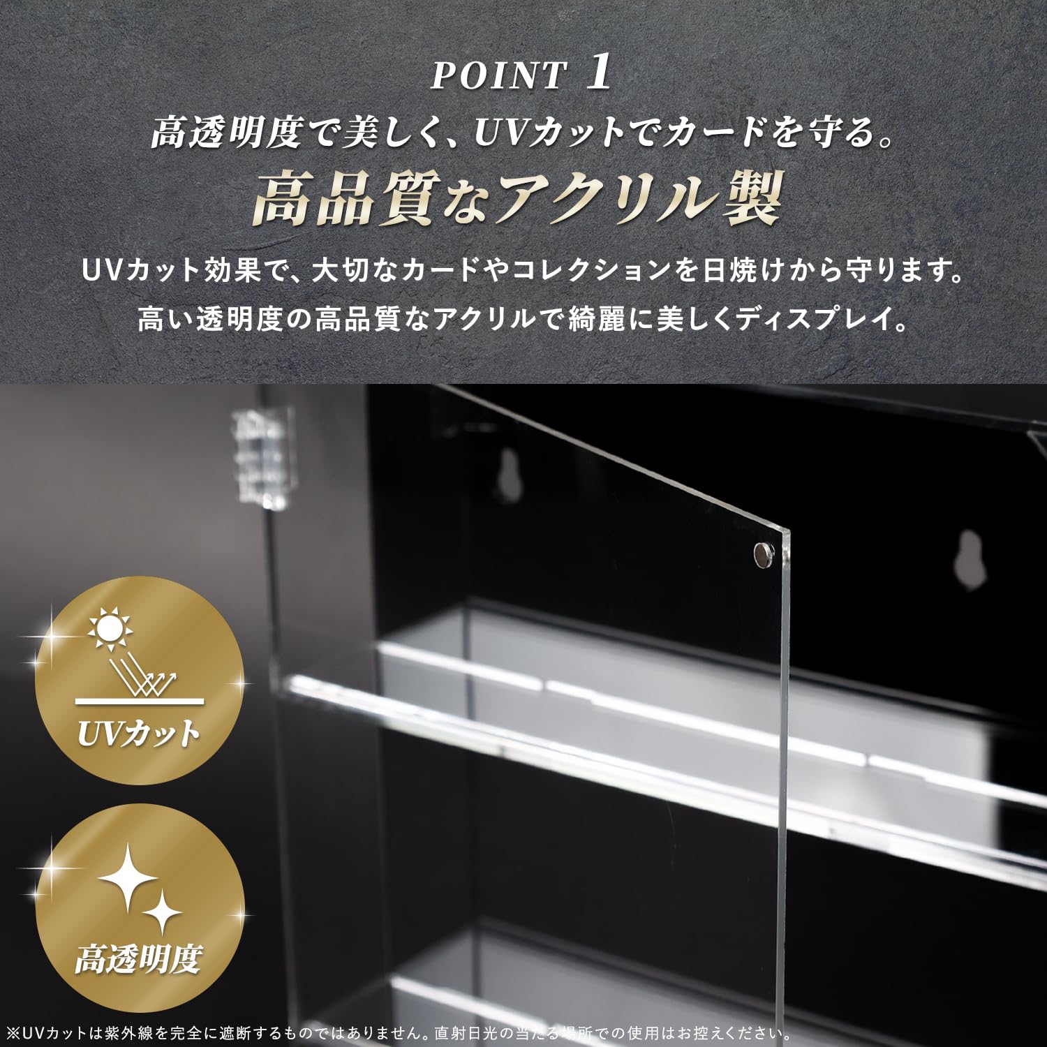 Amazon.co.jp: [MRG] ディスプレイケース 壁掛け・縦置き 2WAY