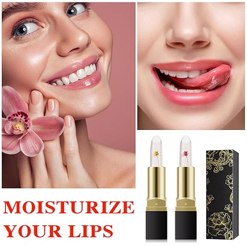 Miniatura 15 de 2 lápices labiales con cambio de color de temperatura, lápiz labial que cambia de color con temperatura mágica, brillo de labios, bálsamo labial 2