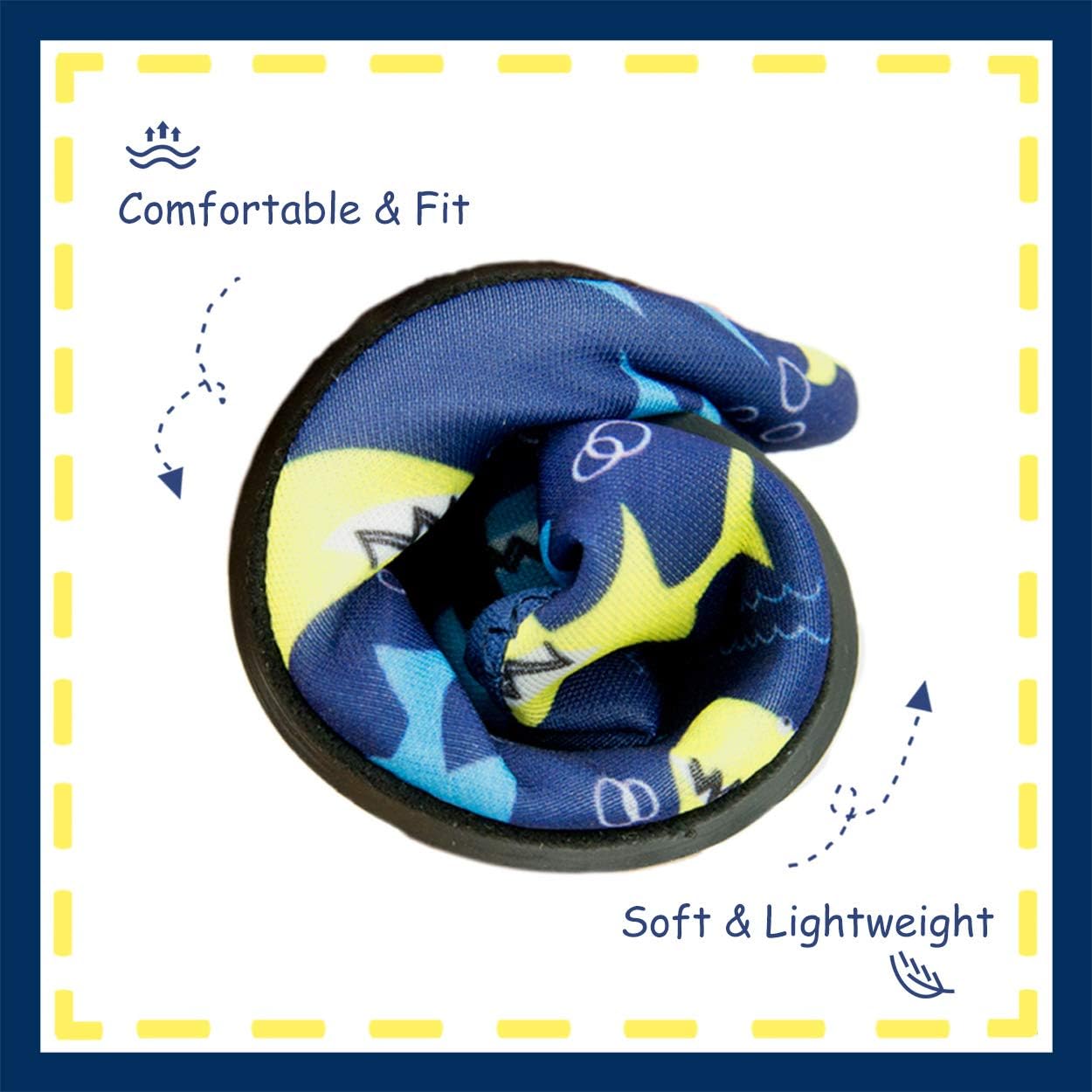 Toandon Toddler Kids Adorable Printed Water Shoes