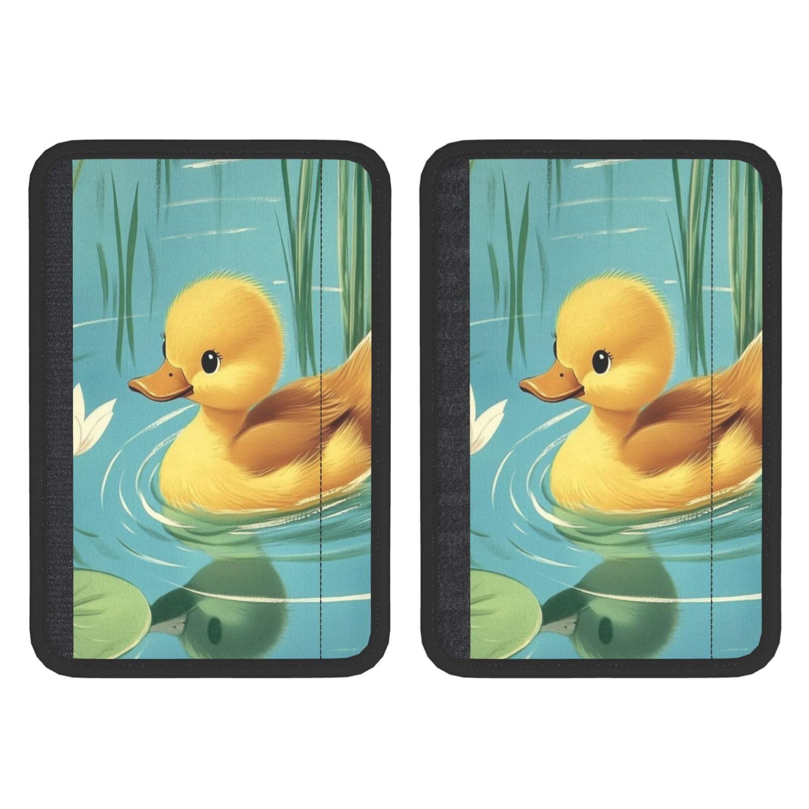 Vintage Duck Car Seat Belt Cover 2 Pack Seatbelt Strap Shoulder Pad Protector Universal Comfort for Car