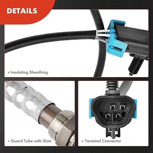 Miniatura 6 de A-Premium Sensor de oxígeno O2 compatible con Chevy, Cadillac, GMC, Buick y más, Avalanche, Corvette, Equinox, Express, HHR, Malibu, Silverado,