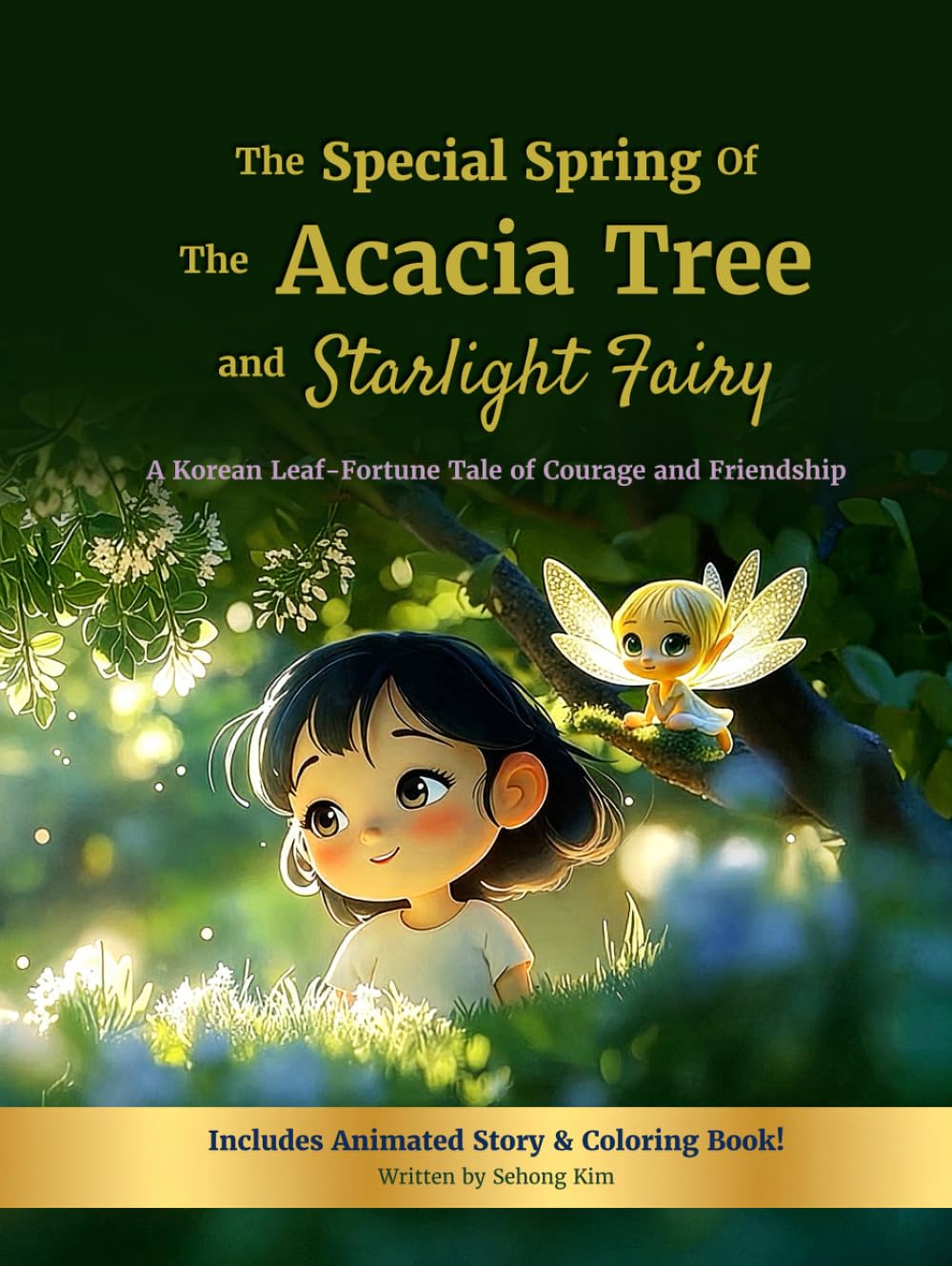 The Special Spring of The Acacia Tree and Starlight Fairy: A Korean Leaf-Fortune Tale of Courage and Friendship
