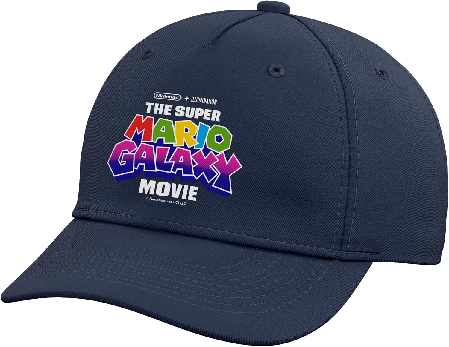 The Super Mario Galaxy Movie Logo Adjustable Baseball Hat