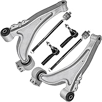 Vista 55 de Detroit Axle - Kit de suspensión delantera RWD para Chrysler 300 Dodge Challenger Charger Magnum, brazos de control superior con barras