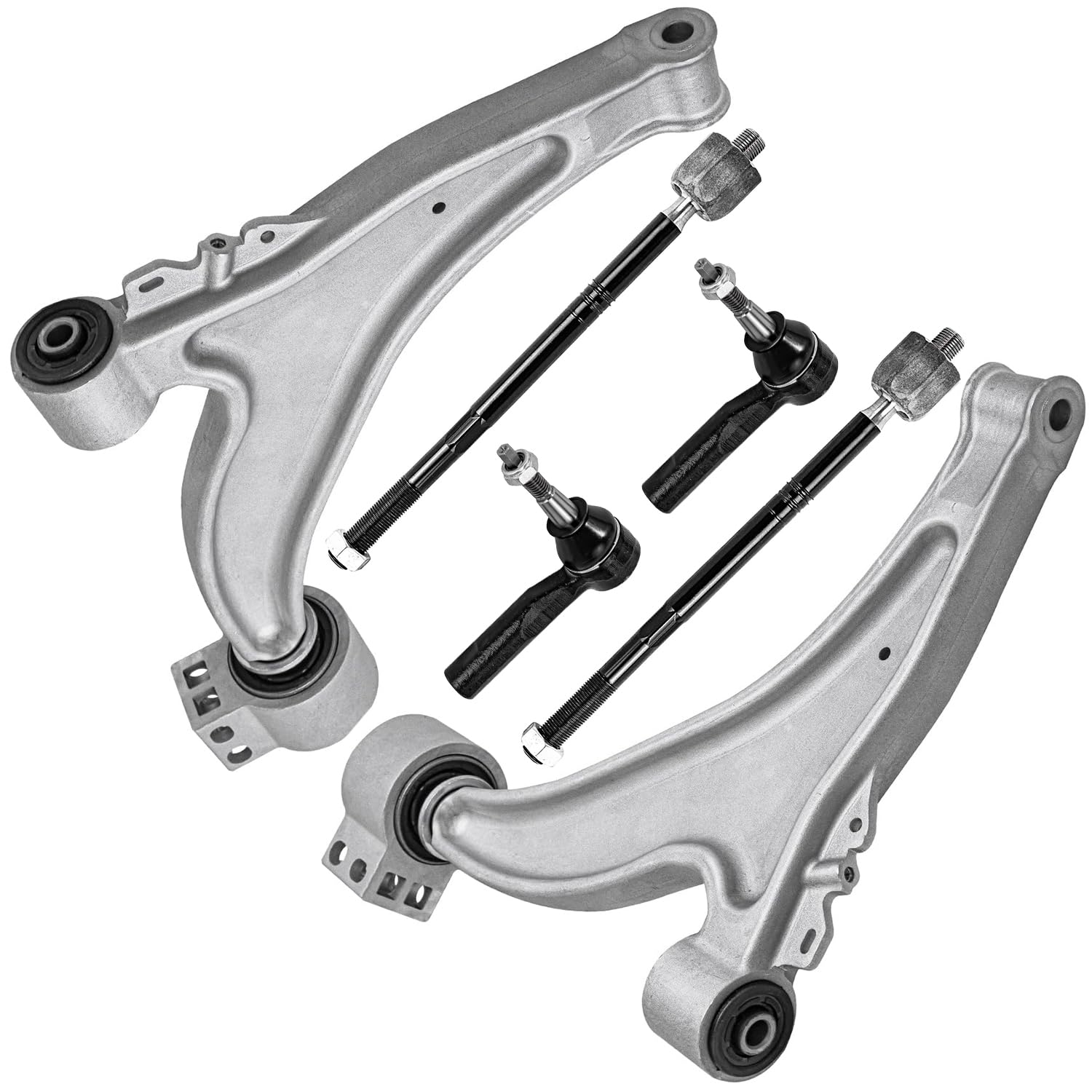 Detroit Axle - 6pc Front Control Arms Kit for 2011-2016 Buick Lacrosse