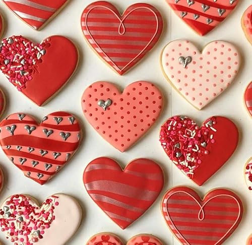 Miniatura 8 de Cortador de galletas de corazón de San Valentín de Ann Clark, 10,16 cm. Fabricado en EE. UU