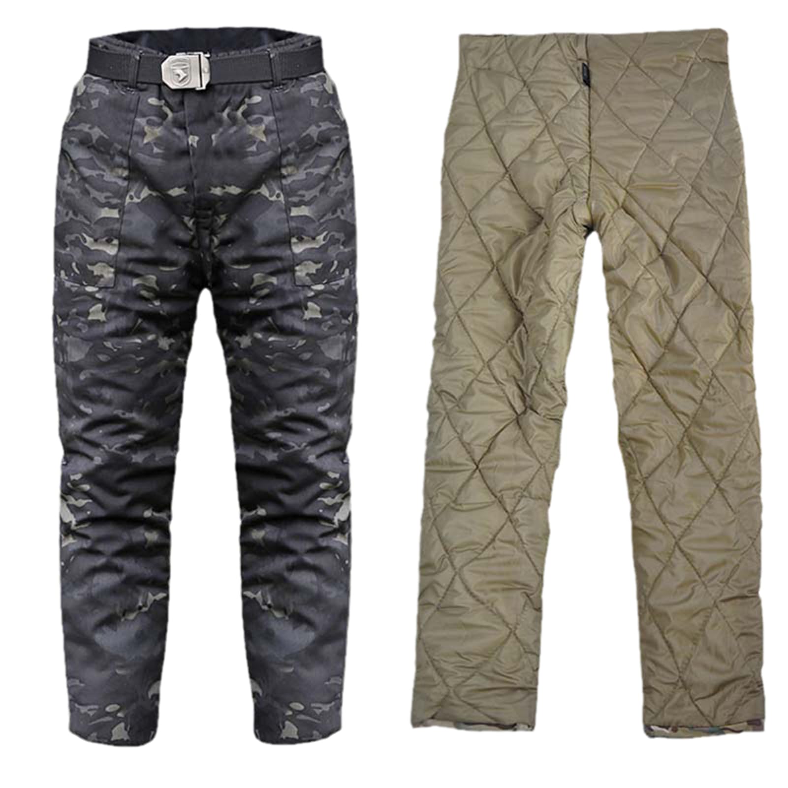 cotzfoz Winter Pant Hiking Pants Men Camo Thick Pant Male Thick Warm Waterproof Snow Tactical Military Trousers Cargo