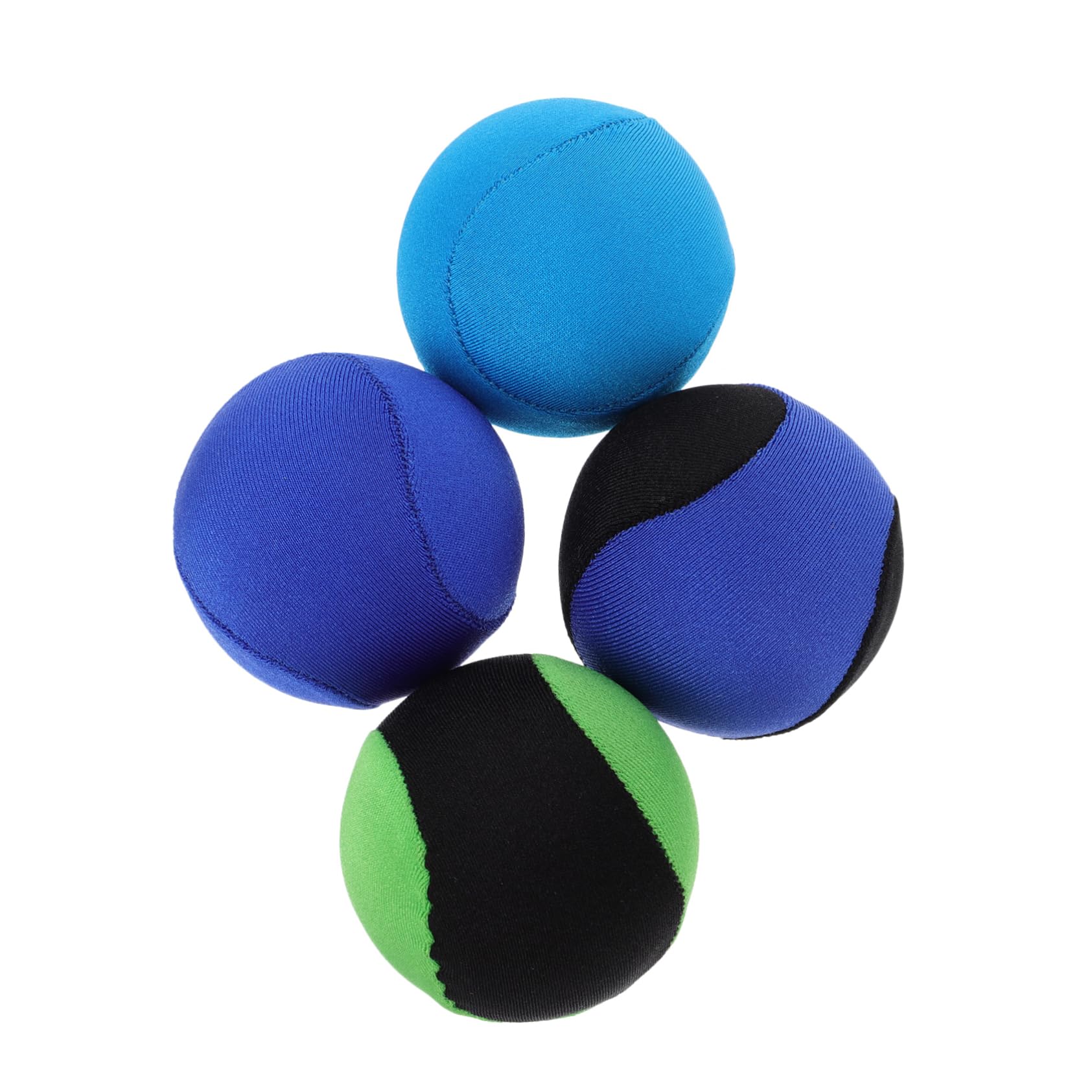 GALPADA 4pcs Bouncing Balls for Play Floatable Swimming Pool Balls Fun for Beach Parties Summer Activities Random Styles