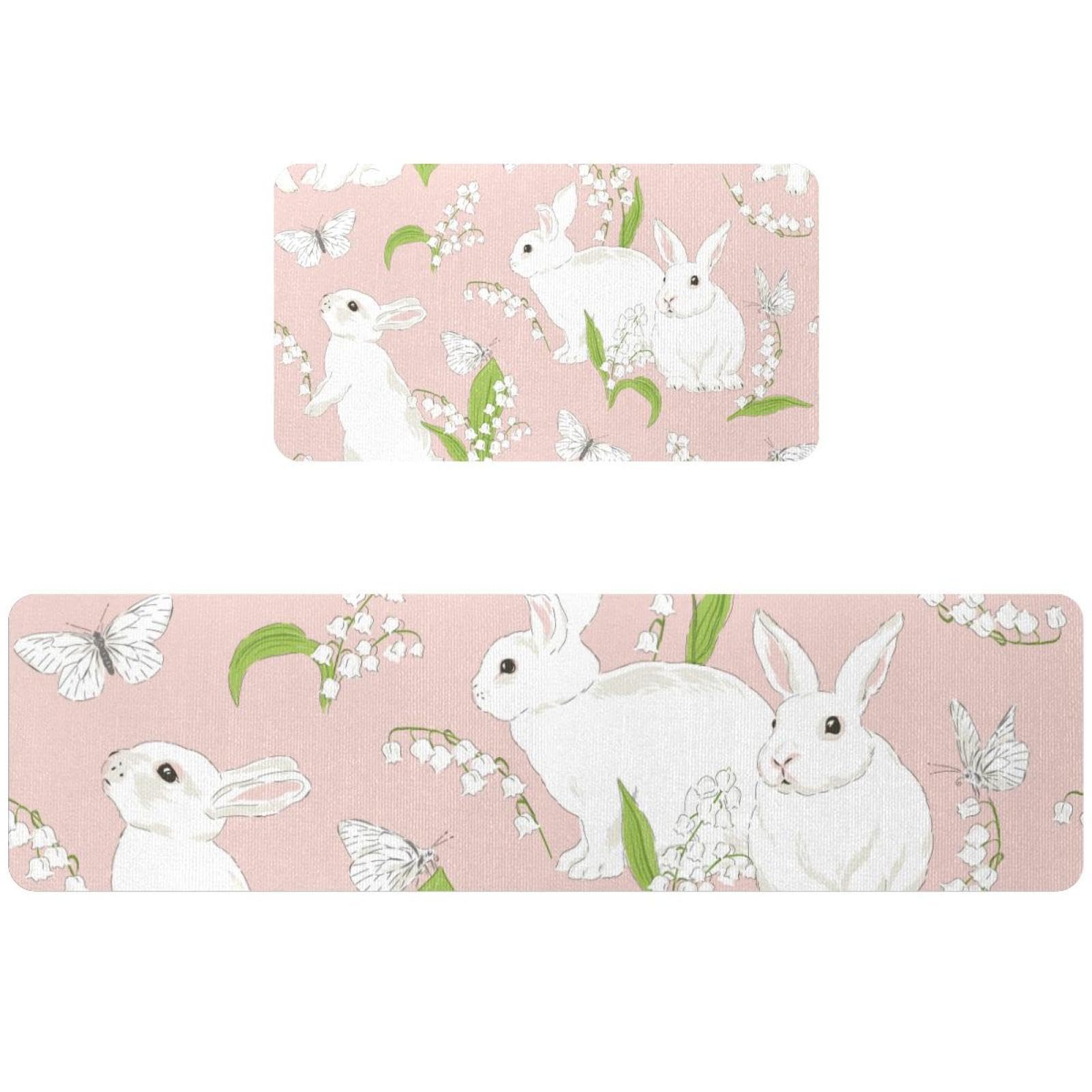 Alfombrillas de cocina antideslizantes para evitar resbalones, 2 alfombras lavables