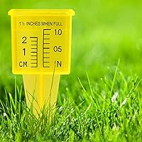 Vista 6 de Txkrhwa Medidor de lluvia para exteriores, medidor de lluvia transparente, medidor de agua reutilizable para jardín, herramienta de medición