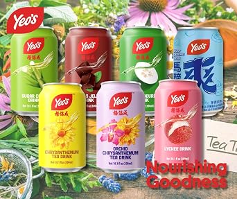 Yeos Soymilk Drink 10.1 fl oz (300ml) Plant-Based Goodness in Every Sip, Non-GMO Soybeans, Lactose-Free, Cholesterol-Free, Source of Protein & Calcium (Pack of 12 Cans)