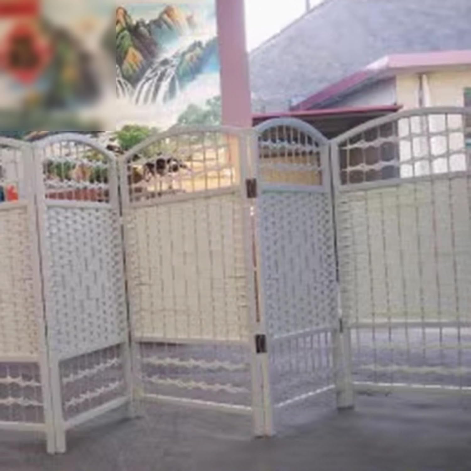 小型スクリーンパーティション、4/5/6パネル自立型ルームディバイダー、折りたたみ式ショートルームディバイダー、幼稚園、オフィス、寮