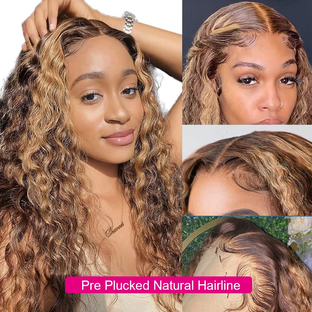 Amazon.com : 20 Inch Human Hair Lace Front Wigs Chocolate 
